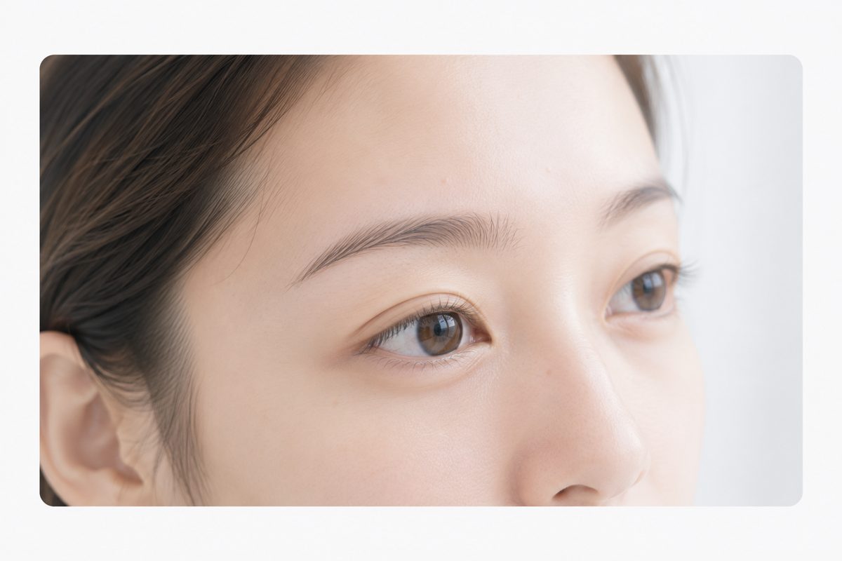 眉アートメイク 症例 すっぴんでも綺麗な印象